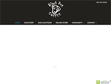 Tablet Screenshot of blackdogcoffee.net